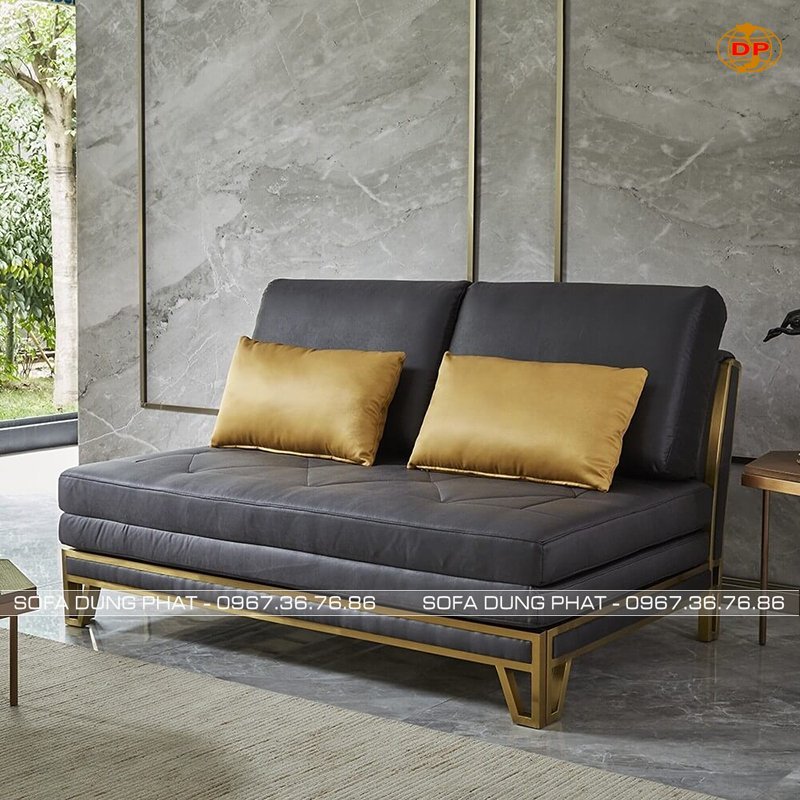 sofa giường da