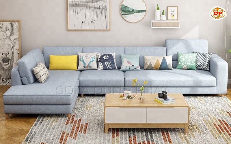 ghế sofa góc – những mẫu sofa phòng khách hiện đại quen thuộc