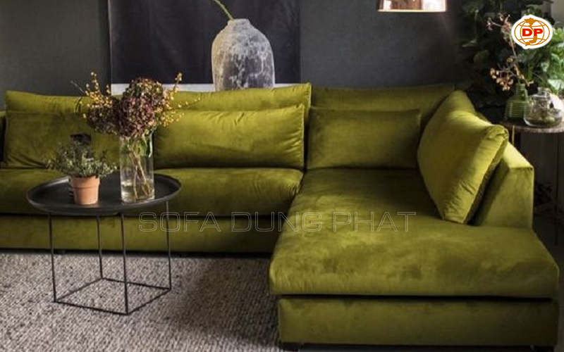 ghế sofa màu xanh tiện dụng