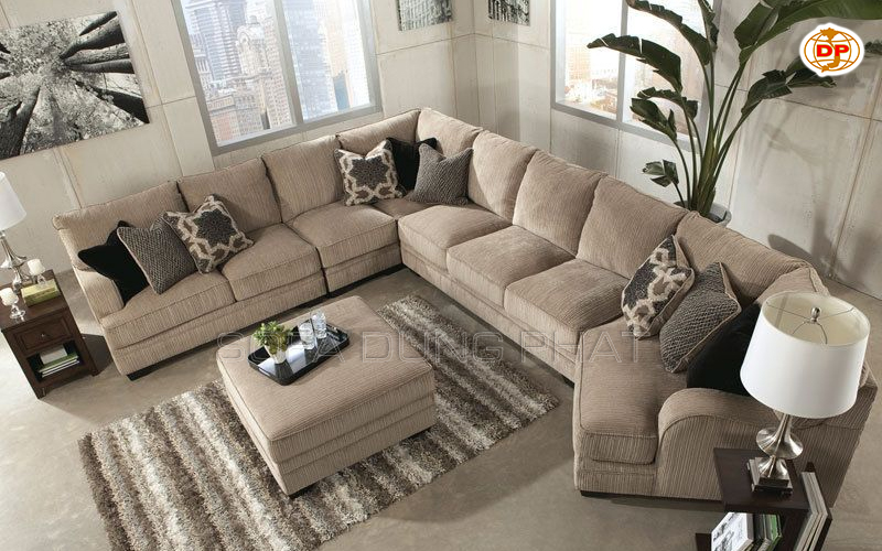 chọn sofa phòng khách rộng