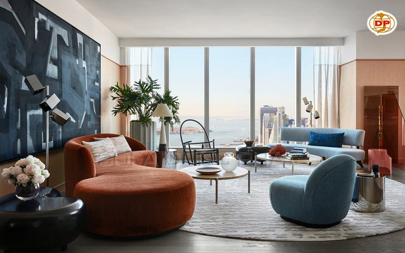 sofa phòng khách rộng chất lượng