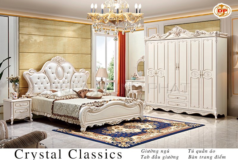 Mua Combo Phòng Ngủ Crystal Classics