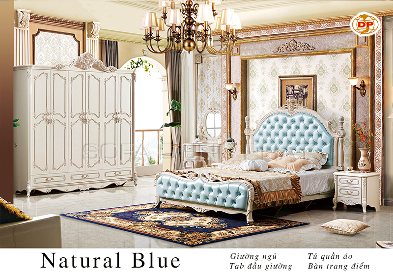 Combo Phòng Ngủ Natural Blue đẹp