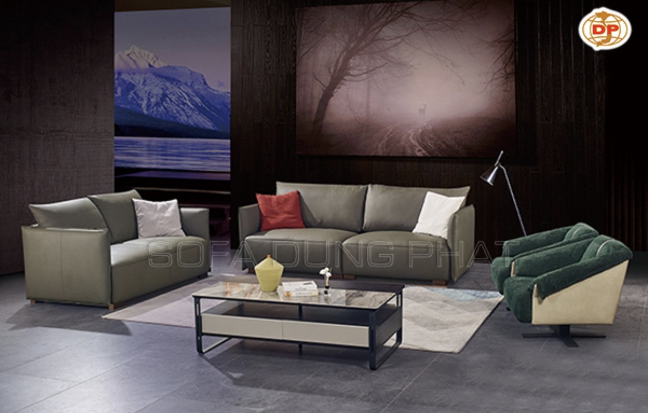 Sofa nhập khẩu da