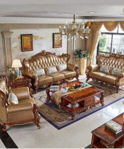 Ghế Sofa Cổ Điển Sfcđ-03 3 Ghế Sofa Cổ Điển Sfcđ-03