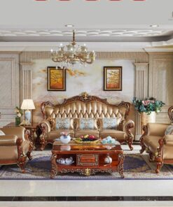 Ghế Sofa Cổ Điển Sfcđ-03 4 Ghế Sofa Cổ Điển Sfcđ-03